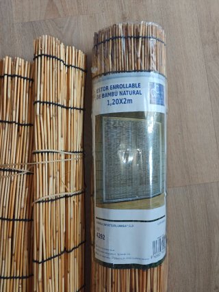 Tenda a rullo in canna 120x2m