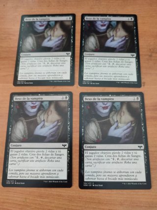4x Beso de la vampira MTG VOW