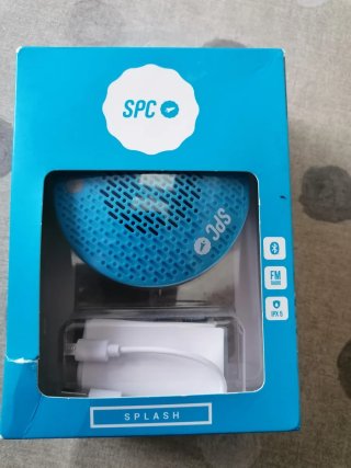 Altavoz Bluetooth SPC Splashproof Azul