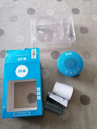 Altavoz Bluetooth SPC Splashproof Azul
