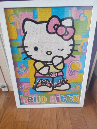 Puzzle Hello Kitty Enmarcado