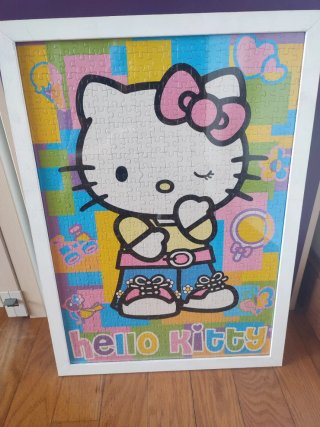 Puzzle Hello Kitty Enmarcado