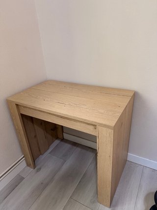 Mesa consola extensible 80x60 a 80x250 cm