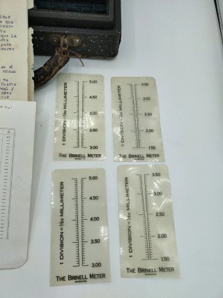 Raro The Brinell Meter 1915 completo Herman A.Holz