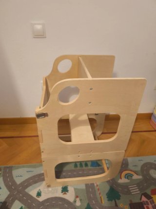 Torre aprendizaje Montessori madera