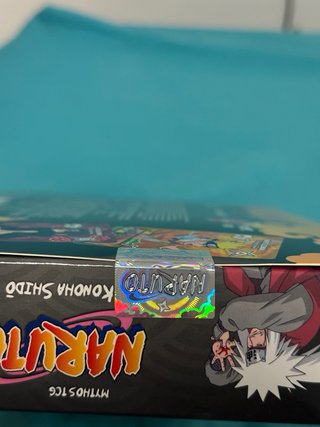 Pacchetto iniziale di carte collezionabili Naruto TCG, edizione 1 sigillato
