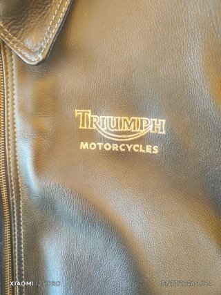 TRIUMPH The Triple Connection – Chaqueta de cuero