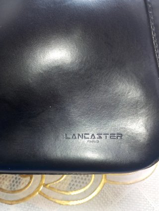 Bolso Lancaster Negro Piel