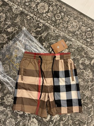 Pantaloncini Burberry M Beige/Marrone