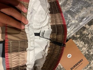 Pantaloncini Burberry M Beige/Marrone