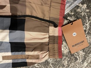 Pantaloncini Burberry M Beige/Marrone