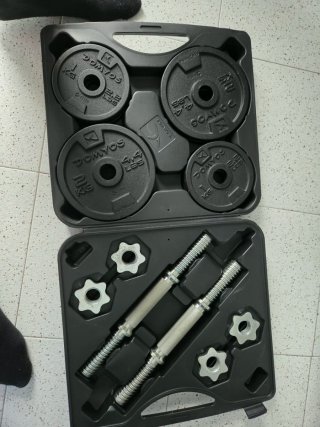 Kit Mancuernas 20Kg Decathlon