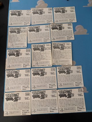 Cromos Panini DB Z