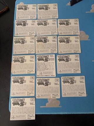 Cromos Panini DB Z