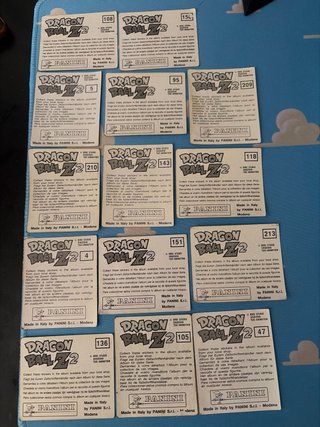 Cromos Panini DB Z
