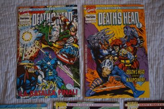 Lote 5 comics Death's Head Marvel Comics Forum