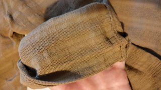 Pantalón mujer 100% algodón camel