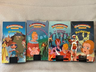 Colección VHS Cuentos Infantiles (Español)