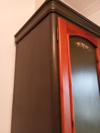 Dormitorio juvenil madera pintado a mano
