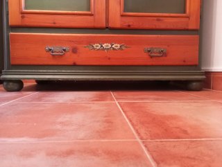 Dormitorio juvenil madera pintado a mano