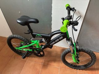 Bicicleta Infantil Verde 18”.