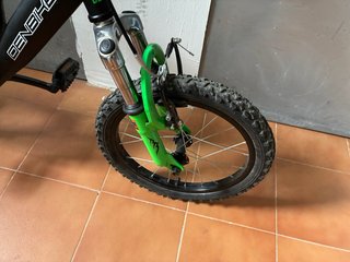 Bicicleta Infantil Verde 18”.