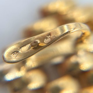 Pendientes Oro 18K, Cartier con Circonitas, 5.85gr