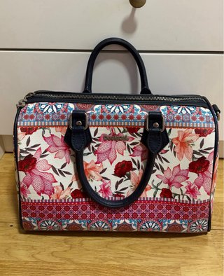 Mala Desigual Multicolor e Azul