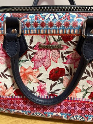 Mala Desigual Multicolor e Azul