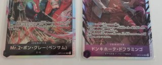 4 Carte One Piece TCG, 'I Sette del Mare Azzurro'