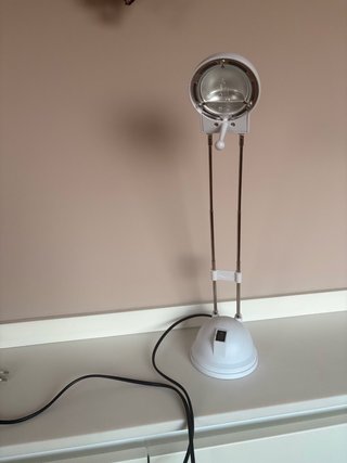 Lampada da tavolo Brilliant bianca