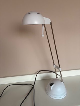 Lampada da tavolo Brilliant bianca