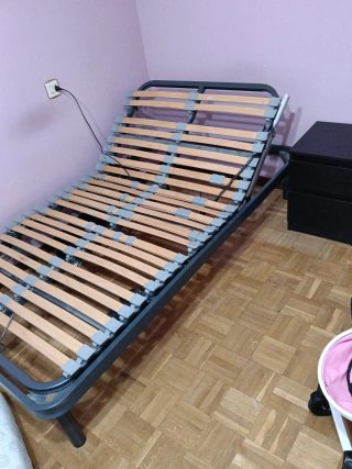 Cama Articulada 1.05x1.90 + Colchón