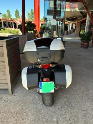 Baúl Trasero Honda VFR 1200 / 800 Blanco Original