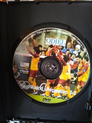 DVD Real Madrid Recreativo Jornada 16 2006