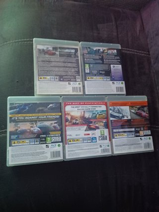 Confezione 5 Giochi PS3: Gran Turismo, Need for Speed