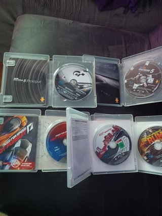 Confezione 5 Giochi PS3: Gran Turismo, Need for Speed