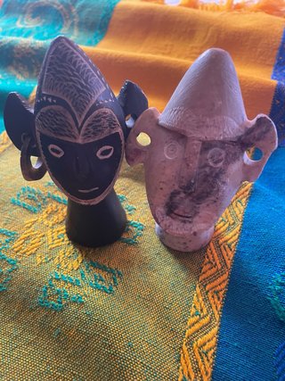 Figuras étnicas decoración