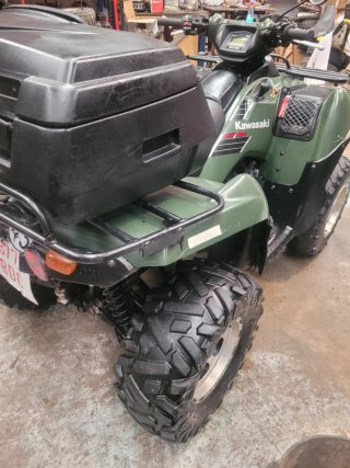 Kawasaki Brute Force KVF 750 Verde