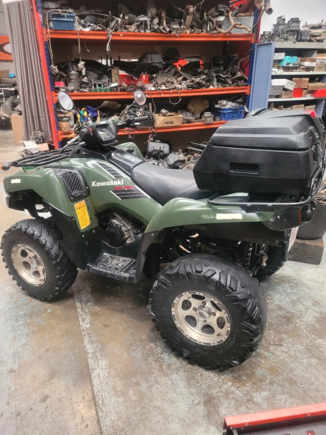Kawasaki Brute Force KVF 750 Verde
