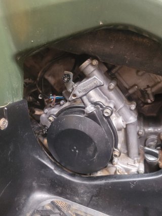 Kawasaki Brute Force KVF 750 Verde