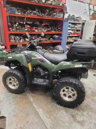 Kawasaki Brute Force KVF 750 Verde