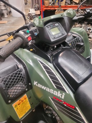 Kawasaki Brute Force KVF 750 Verde