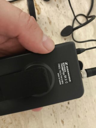 Micrófono Diadema Sennheiser ME3 y Sistema