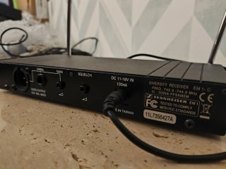 Micrófono Diadema Sennheiser ME3 y Sistema