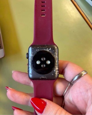 Apple Watch SE Negro con Correa Rosa