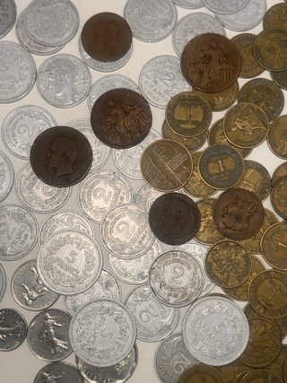 Lote Monedas Francia