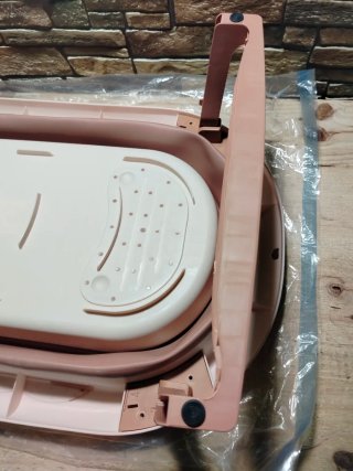 Interbaby Bañera Plegable con patas,