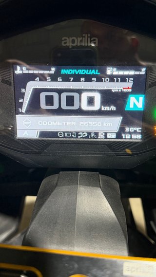 Aprilia RS 660 Amarilla y Negra