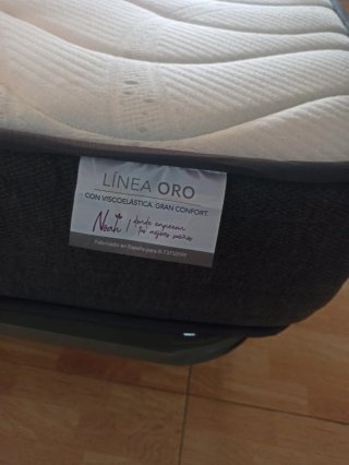 Colchón y somier